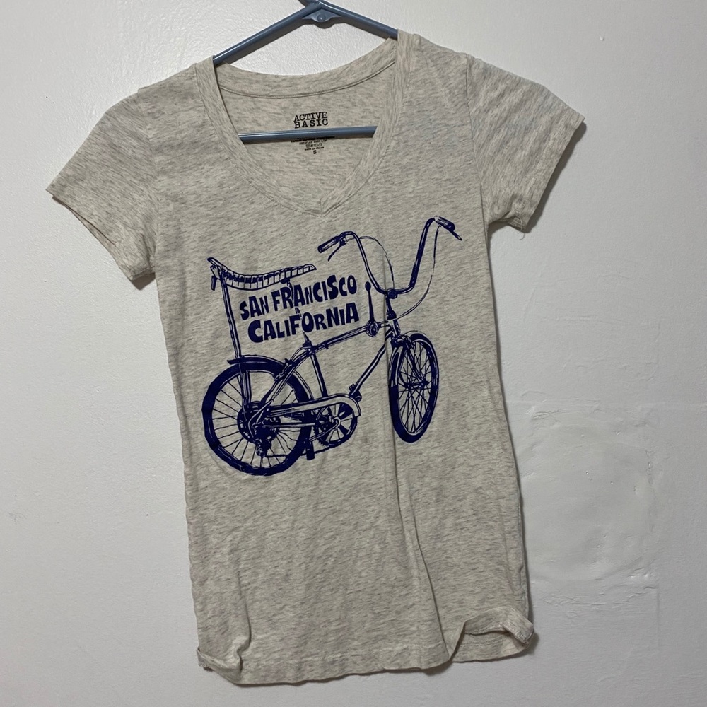 V neck T-shirt!